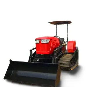 Farm Crawler-type Rotary Tiller Sowing Fertilizing Tractor Weeding Rotary Cultivator Multifunctional Power Tiller