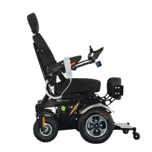 Handicapped and Aged Stand up Electric Wheelchair Comfortable Reclining Seat Electric Wheelchair Standing