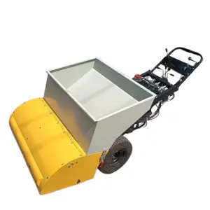 Mini Asphalt Road Paver Hand Automatic Asphalt Paver Wheel Concrete Road Paving Machine