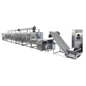 Spices Industrial Automatic Microwave Food Sterilization Machine