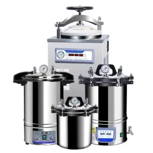 Autoclave 8L~24L Food Sterilizer With Different Capacities Autoclave Sterilization Machine at 126 Degrees