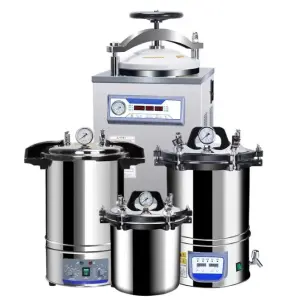 12L Autoclave Machine Medical 304 Stainless Steel High Pressure Sterilizer Food Sterilizers With Safety protection Device