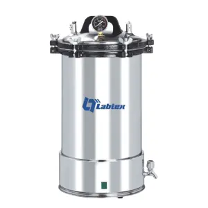 LABTEX 18L 24L Portable Pressure Steam Sterilizer Industrial Food Dental Autoclave Sterilization Machine Steam Sterilization