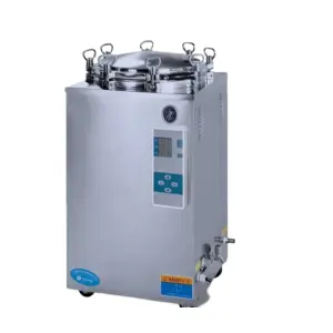 JIBIMED Hot Sell Vertical Pressure Steam Sterilizer 35L 50L 75L 100L 120L 150L Autoclave Vertical