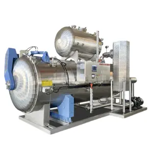 Rotary Water Spray Retort Machine for Pouch Food Sterilizer Retort Machine