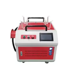 KEYILASER Laser Rust Removal Metal Cleaning Machine Car Type Portable Laser Cleaner Handheld Fiber Laser Cleaning Machine