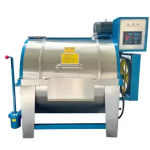 15kg to 500kg Industrial Horizontal Wool Jeans Stone Washing Dyeing Machine