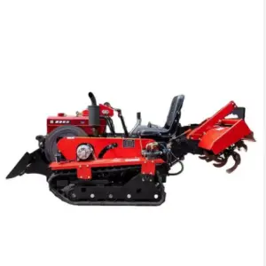 Tractor Mini Rotary Rotavator Agriculture Loader Small Garden diesel China Plow Farming Tractors Cultivator Tiller