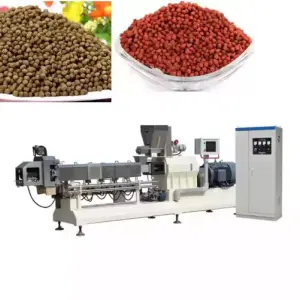 Floating Fish Feed Making Machine Wet Extruded Fish Feed Machine