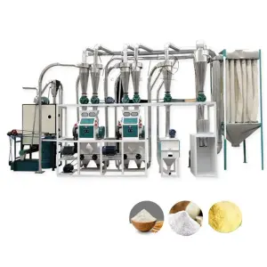 10 Ton Per Day Grain Wheat Flour Milling Machinery Wheat Flour Milling Equipment