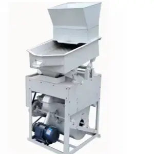 Automatic Electric Portable Rice Polishing and Destoner Polystone Planter Stone Removal Machine