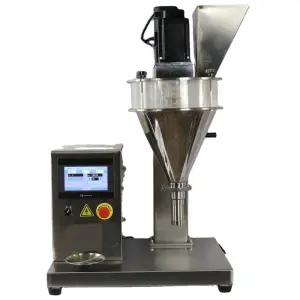 Semi Automatic Small Table-top Powder Filler Wheat Flour Filling Machine Pepper Chili Spice Auger Screw Filling Machine