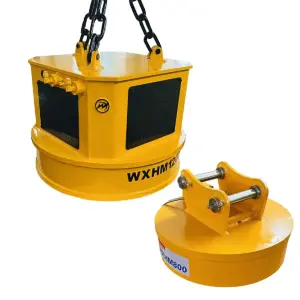 Yantai Weixiang 20Ton, 30Ton, 40Ton Steel Scrap Hydraulic Excavator Lifting Electro Magnet