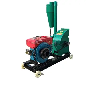 Corn Hammer Flour MIll Machine Grinding Maize Stalks Grains Cutting Maize Stalks Hammer Mill