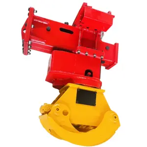 Excavators Hydraulic Fence Post Driver Pile Hammer for Skid Steer Loader