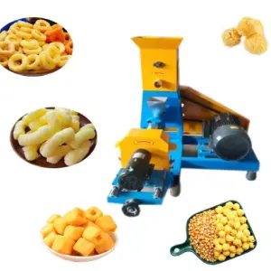 New Type Mini Corn Puffs Extruder Machine Rice Maize Maker Puff Corn Snack Making Machine Small Corn Snack Food Extruder Machine