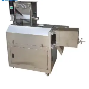 Ring Extrusion New Automatic Small Chip Maize Pellet Corn Puffing Maker Ball Manufacturing Rice Extruded Puff Mini Snack Machine