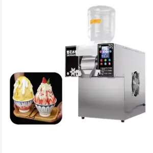 Bestseller Automatic Korian Bingsu Machine Snowflake Ice Snowflake Maker Electric Snack Machines for Restaurant Home