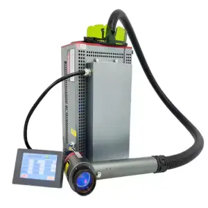 50w100w200w Portable Laser Rust Remover for Machine Parts Rust, Paint Backpack Cleaning Machine