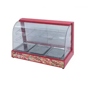 Kitchen Equipment Hot Food Warmer Display Cabinet for Fast Food