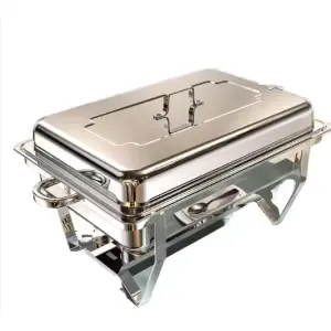 Stainless Steel Food Pan Buffet Chafing Dish Warmers Buffet Equipment Warming Tray