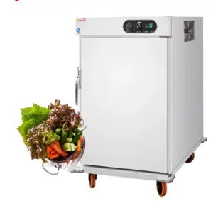 6 Trays Cart Warming Commercial Insulated Kitchen House Hold Upright Heated Vertical Hot Food Hotel Banquet Hot Holding Cabinet