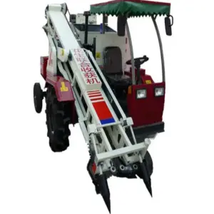 Self-propelled Combined Peanut/groundnut Harvester 2 Rows diesel Engine Harvester