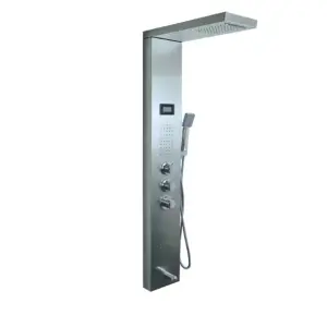 Multifunctional Column Towers Spa 304 Stainless Steel Shower Panel Waterfall Jets Smart Shower Wall Panel Shower Panel