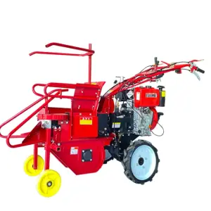 HOT 1 Rows Corn Picker Domestic Hand Tractors Corn Harvester Mini Small Corn Harvester