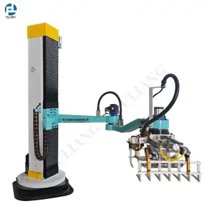 Low Noise Level Industrial Machine Four Axis Palletizer Robot for Metal Sheet Feeding Automated Bag Robot Packing