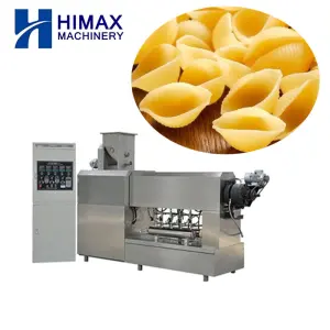 Commercial Automatic Pasta Processing Machinery Pasta Single Screw Extruder Production Line Macaroni Making Machine