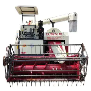 FM World 4LZ-5.0E High Productivity Combine Harvester Agricultural Machinery with Gear Core Components