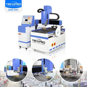 Techpro Hobby ATC Mini CNC Router Machine 6090 Wood Engraving Machine