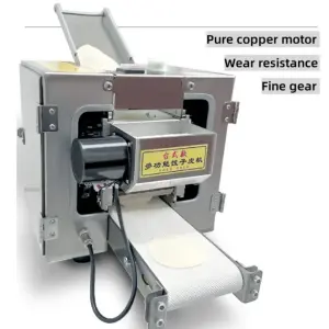 Automatic Wonton Spring Roll Skin Maker Crepe Tortilla Chapati Roti Machine Dumpling Wrapper Making Machine