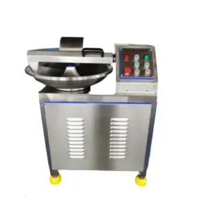 Commercial Meat Bowl Cutter Meat Mixer Industria Chopper Meat Chopping Machine Sausage Bowl Cutter Machine