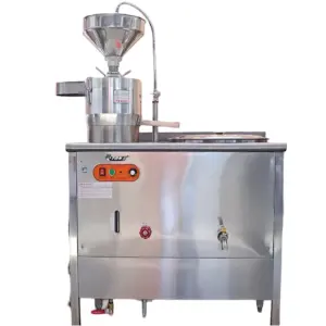 The Latest Design of Commercial Electric Filter Free Grinding and Cooking Integrated Breakfast Soymilk Machine