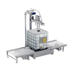 200-1000L IBC Food Grade Lubricants Barrel Filling Machine Automotive Lubricants Heavy Duty Engine Oil Drum Weighing Machine