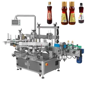 Suitable for Single Cone Bottle, Upper and Lower Double Taper Bottle, Upper Cone Round Bottle Conical Bottle Labeling Machine