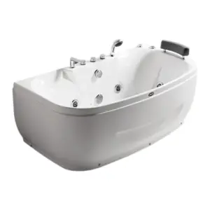 Hot Sale Acrylic Bathtub Modern Design Freestanding Bath Tub White Free Standing Alone Soaking whirlpool Tub