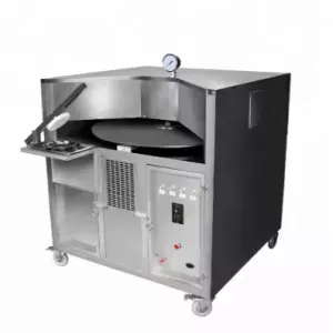 Automatic Stainless Steel Pancake Rotary Arabic Roti Naan Bread Rotary Tandoori Roti Oven Machine