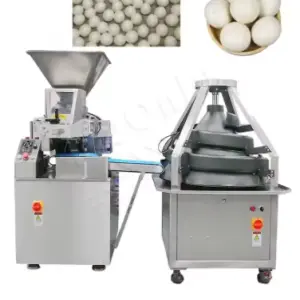 Automatic Pizza Round Dough Ball Form Maker Electric Roti Bread Dough Ball Make Machine