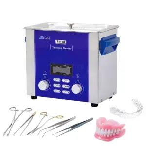 2.2L High-frequency Multifunctional Stainless Steel Digital Display Cleaning Machine Can Clean Surgical Knives, Dentures, Etc