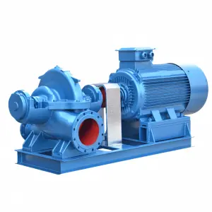 Customized XS Double Suction Pump Booster 5KW Single Stage Metal Power Grease Food Marine Usage Stainless Steel Iron Cast Iron