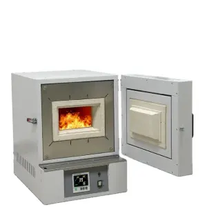 High Temperature Oven with Electric Ceramic Fiber Chamber Muffle Furnace