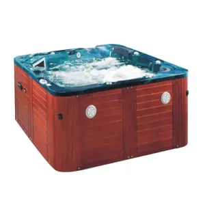 Modern Acrylic Outdoor Swimming Pool Bathtub Freestanding Whirlpool Massage Soaking Bathtubs