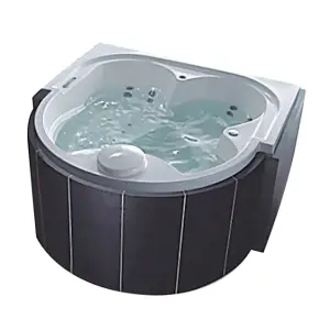 4 Person Outdoor Spa Freestanding Whirlpool Massage Acrylic Bathtub