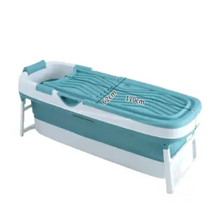 Largest Adult Folding Bathtub 1580 MM Plastic Portable Bathtubs Hot Selling Folding Foldable Bathtub for Baby Adult