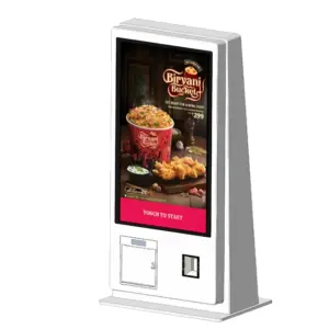 Customized Sale 21.5 Inch Smart Touch Screen Custom Outdoor Self Order Kiosk for Restaurant