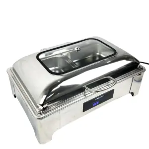 YITIAN Best-Selling Intelligent CNC Rectangular Restaurant Food Insulation Heating Device Stainless Steel Electric Dinner Stove