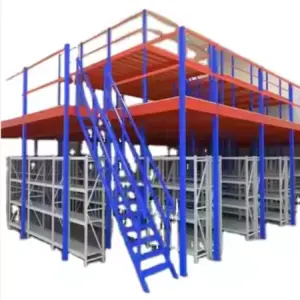 Multi-Level Storage Solution Integrated Mezzanine Multi-tier Shelving System with Constructed As Two or More Levels